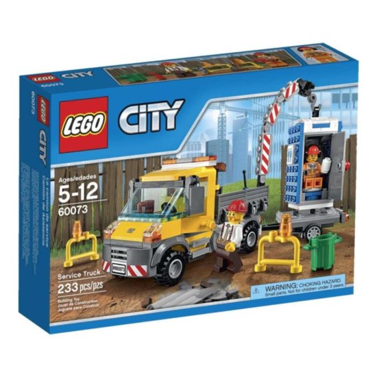 LEGO City Demolition Service Truck 60073 - Click Image to Close