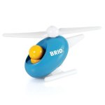 BRIO Small Wooden Helicopter Blue 30206