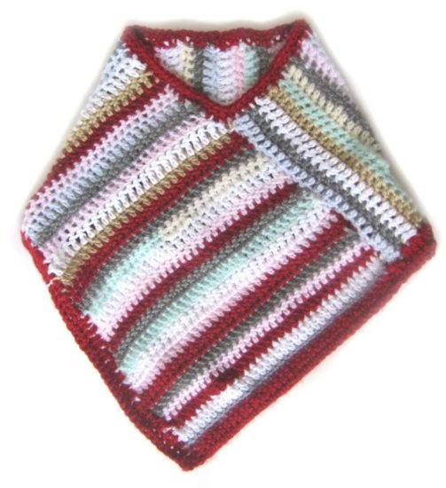 KSS Colorful Striped Poncho 0 - 6 Years