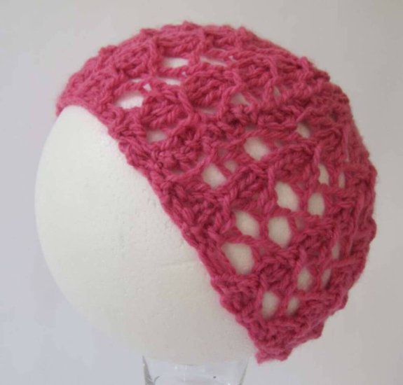 KSS Lacy Rose Handmade Acrylic Cap Size 15