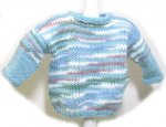 KSS Light Blue Handmade Sweater (12 Months)