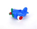 Viking Toys 4" Chubbies Propeller Plane Blue