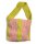 KSS Handmade Kids/Adult Sling Bag in Green and Pink TO-084