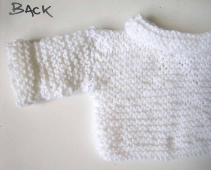 KSS White Baby Sweater/Cardigan (3 - 6 Months)