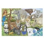 Melissa & Doug Endangered Species Floor Puzzle (48 pc)