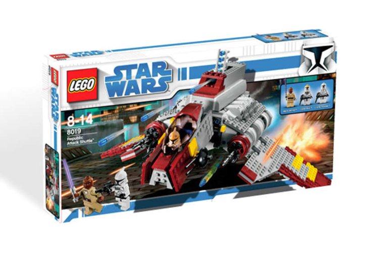 LEGO Star Wars Republic Attack Shuttle - Click Image to Close