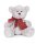 Teddykompaniet Elvin the Grey Valentine Teddybear 10" 2262