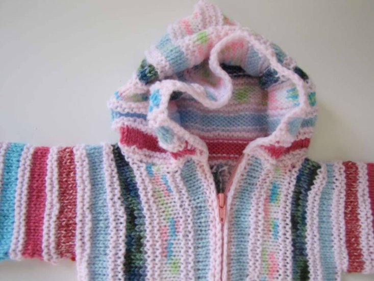 KSS Pastel Hooded Sweater/Jacket (12 -18 Months) - Click Image to Close
