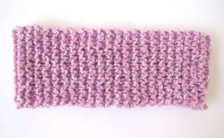 KSS Orchid Knitted Headband 12-15" (3-18 Months)
