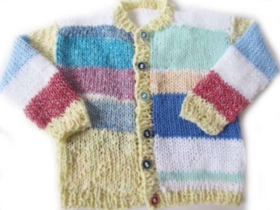 KSS Pastel Blocked Sweater/Jacket 3 Years