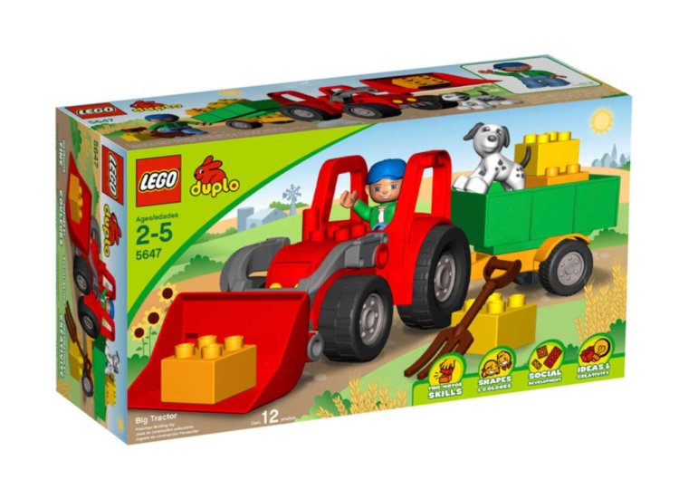 LEGO DUPLO Big Tractor - Click Image to Close
