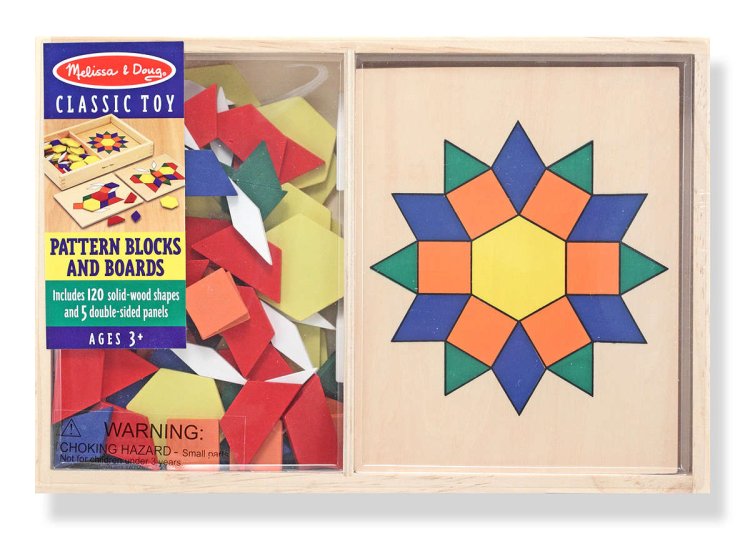 Melissa & Doug Pattern Blocks and Boards