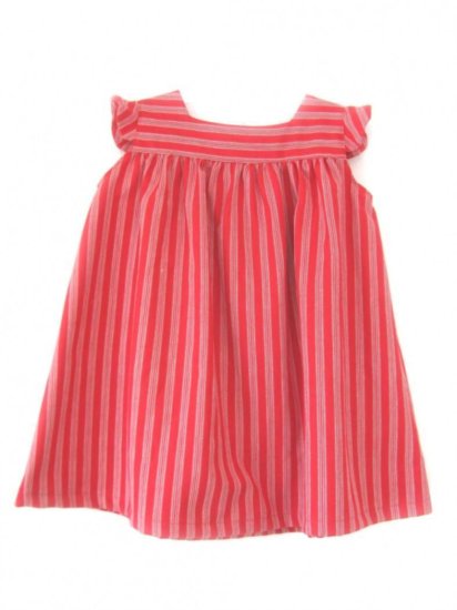 KSS Red Carl Larsson Cotton Dress and Hat in sizes 2 Years - Click Image to Close