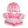 KSS Pink/Red Baby Sweater/Cardigan with a Hat (0-3 Months) SW-763 SALE