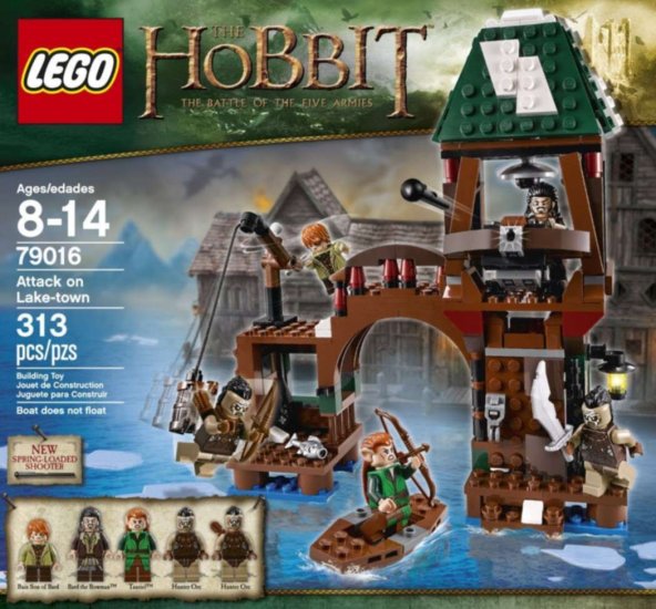 LEGO Hobbit Attack on Lake-town 79016 - Click Image to Close