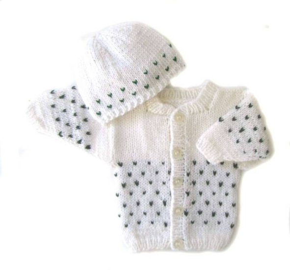 KSS Baby Blanket and Sweater Set Newborn and up SET-001 - Click Image to Close