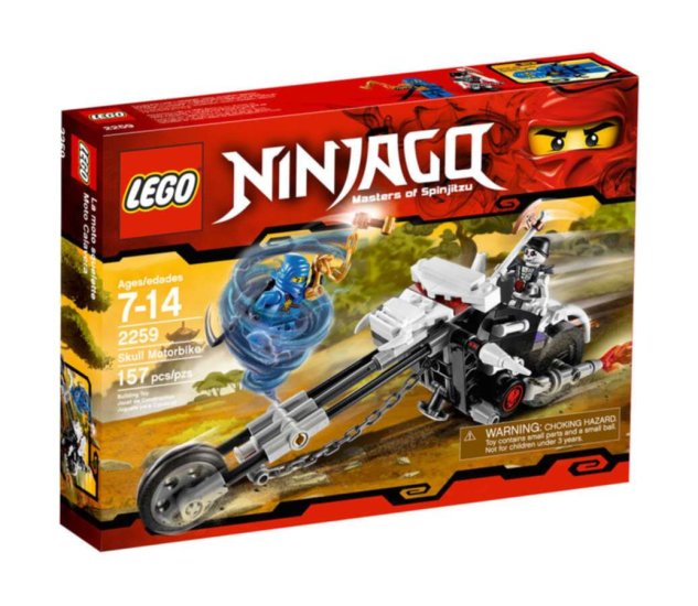 LEGO Ninjago Skull Motorbike - Click Image to Close