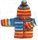 KSS Rainbow Sweater/Cardigan with a Hat (6 - 9 Months)