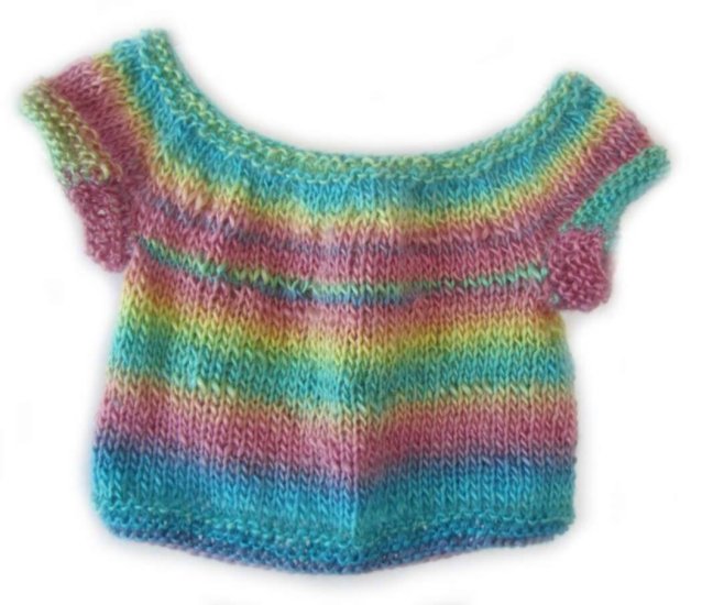 KSS Rainbow Sweater short Sleeves 18M - Click Image to Close