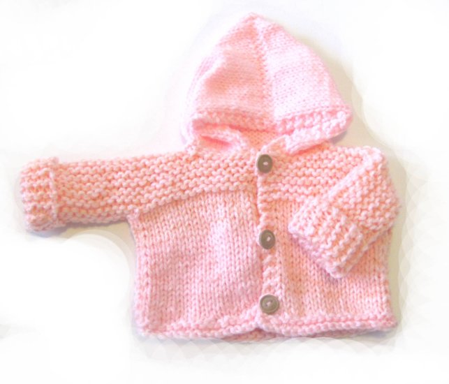 KSS Pink Hooded Sweater/Jacket (6 Months) SW-908