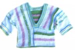 KSS Pastel Colored Cotton V-neck Sweater (2 Years)