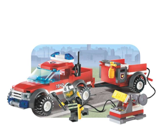LEGO City Off-Road Fire Rescue (dented box) - Click Image to Close