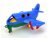 Viking Toys 12" Chubbies Jumbo Jet Green / Blue 81270