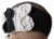 KSS Black/White Headband with Bows 15 - 17" (1 - 2 Years)
