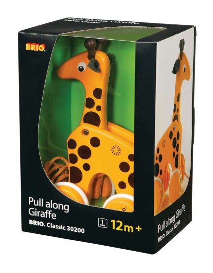 BRIO Pull-Along Giraffe 30200 - Click Image to Close