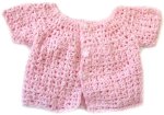 KSS Pink Short Sleeve Sweater/Vest (12 Months)