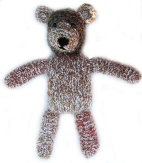 KSS Knitted Teddy Bear 13" long