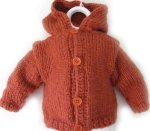 KSS Copper Colored Hooded Sweater/Jacket (18-24 Months)