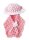 KSS Pink Crocheted Hat and Scarf Set 17-18" (2 - 3 Years)