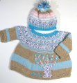 KSS Tree Pullover Sweater with a Hat (12 Months)