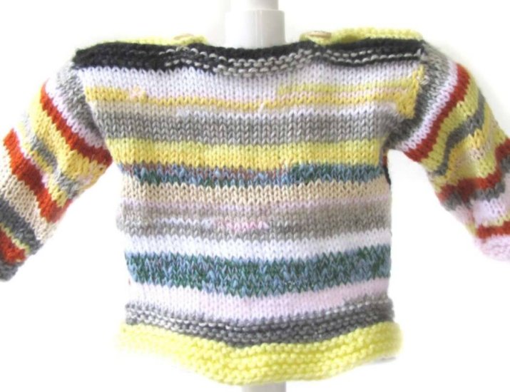 KSS Multi Colored Striped Soft Sweater  2T