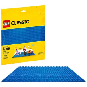 LEGO System Classic Blue Baseplate 10 x 10 inch 10714