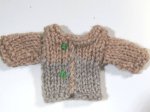 KSS Heavy Doll Sweater for Tiny Doll or Teddybear