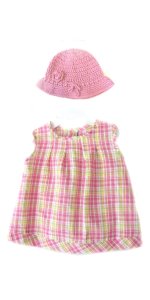 KSS Pink Plaid Cotton Dress 18 Months/2T