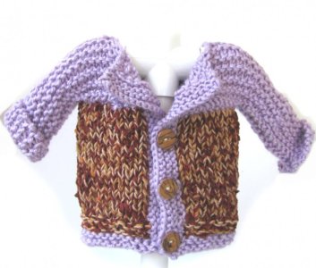 KSS Lavender Meadow Sweater/Jacket (9 Months) SW-663