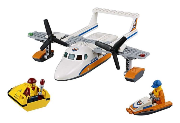 LEGO City Coast Guard Sea Rescue Plane 60164
