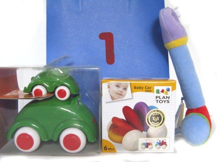 Gift Bag with Cars for 1 Year Old - Click Image to Close