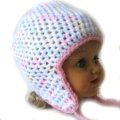 KSS Pastel Colored Cap with Earflaps 15-18" (6-18 Months)