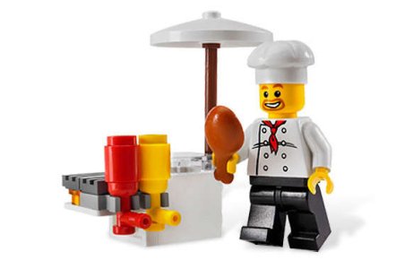 LEGO City BBQ Stand