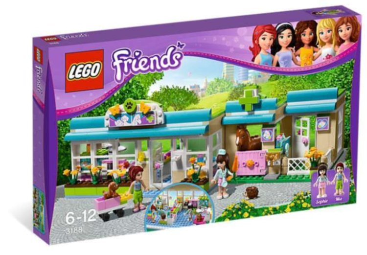 LEGO Friends Heartlake Vet 3188
