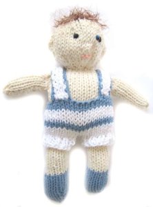KSS Knitted Cotton Doll 12" long