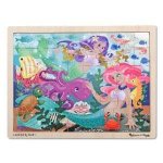 Melissa & Doug Mermaid Fantasea Wooden (48 pc) -2911