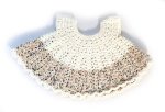 KSS Heavy Off white/Beige Crocheted Cotton Dress 6 Months DR-178