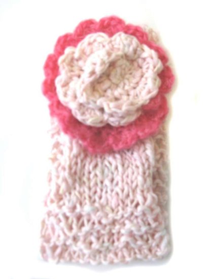 KSS Light Pink Cotton Knitted Headband 15-17" (1-2 Years) - Click Image to Close