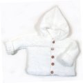 KSS White Hooded Sweater/Jacket (6 Months)