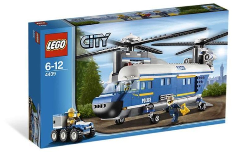 LEGO City Police Heavy-lift Helicopter 4439 - Click Image to Close